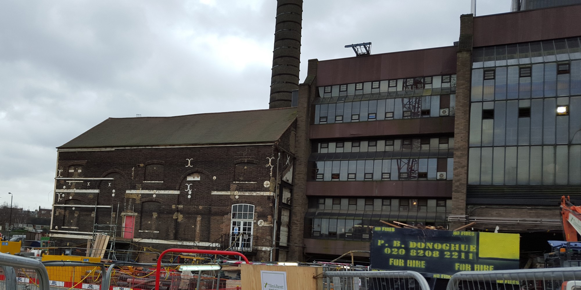 image showing structural demolition of educational building